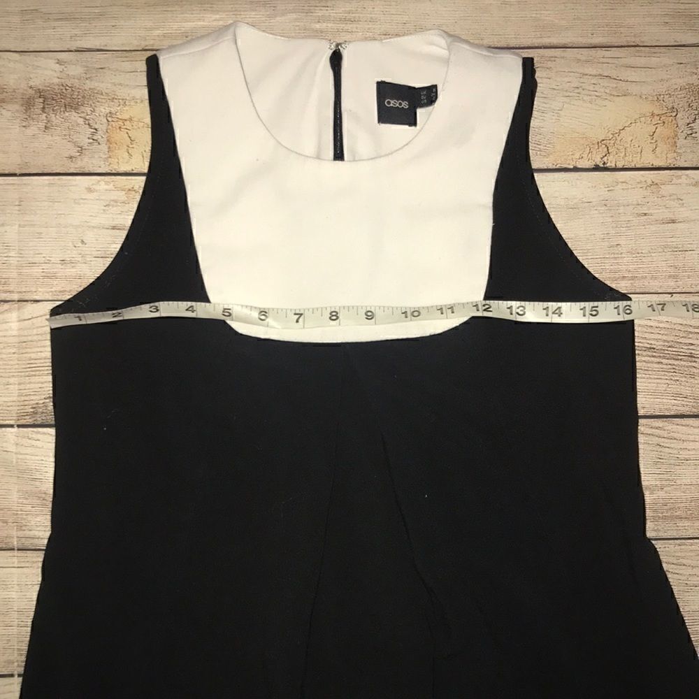 ASOS Colorblock Sleeveless Mini Dress - Picture 6 of 7